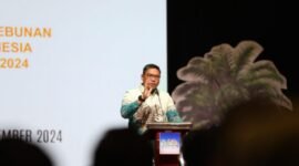 Wakil Menteri Pertanian (Wamentan) Sudaryono dalam acara Perkebunan Indonesia Expo (Bunex) 2024. (Dok. Kementerian Pertanian)