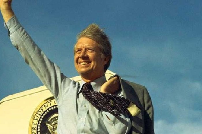 Presiden ke-39 Amerika Serikat Jimmy Carter. (Instagram.com @jimmycarternps)